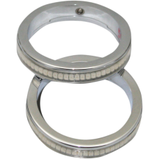 Custom Dynamics Wrap-Arounds LED Lights - 56 mm - Chrome - Clear/Amber - 2020-1226  WA56-CC