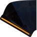 Custom Dynamics Windshield Trim - LED - Turn Signal - Black - Smoke Lens - 2040-3308  CD-RG23-SWT-B
