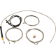 La Choppers Cable Kit - 18" - 20" Handlebars - Stainless - 0662-1195  LA-8059KT3-19