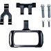 Performance Machine (Pm) Gauge Relocation Kit - Black Ops® - Softail - 0602-1513  0208-2191-SMB