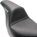 Slyfox Lowrider Drifter Seat - Gray Logo - Smooth Vinyl - Carbon Fiber - FXLR/FLSB '18-'24 - 0802-1590  0802-1590