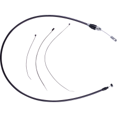Drag Specialties Quick Connect Clutch Cable - Upper - Black/Black - 0652-3216 Quick Connect Clutch Cable