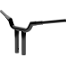 La Choppers Handlebar - Valley - T-Bar - 12" - Black - 0601-6276  LA-7344-12B
