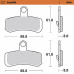 Moto-Master Brake Pads - Sintered Series - 1721-3487  411501-PU