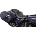 Drag Specialties Seats Performance Predator 2-Up Seat - Extended Reach - Solar Leather - Smooth - FLHX/FLTR '23-'24 - 0801-1944 Performance Predator 2-Up Seat with Extended Reach