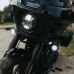 Custom Dynamics ProBEAM® Headlight Kit - 5-3/4" - Black - FXLRST/FXRST - 2001-2738  PB-LRST-B