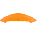 Klock Werks Kolor Flare Sport Windshield - 8" - Orange Ice - 2310-0921  KWW-01-0751