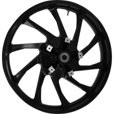 Coastal Moto Wheel - Hurricane 3D - Front - Dual Disc/without ABS - Black - 21x3.5 - 0201-2452  3D-HUR213SB07
