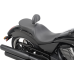 Drag Specialties Seats Low Profile Seat - Driver's Backrest - Smooth - Vegas - 0810-1605 Ez Glide II™ Backrest Compatible Low-Profile Leather Touring Seat