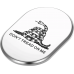 Figurati Designs Antenna Cover - Left Rear Fender - Don't Tread On Me - Chrome - 1405-0336  FD40-AC-SS-LT