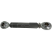 Alloy Art Adjustable Stabilizer Link - Front - Black Anodized - Touring - 0933-0145  CFL-2