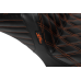 Le Pera Tailwhip Daddy Long Legs Seat - Burnt Orange Double Diamond Stitch - FLH/FLT '23-'24 - 0801-1855  LV-587DLDD-OB4