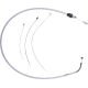 Drag Specialties Quick Connect Clutch Cable - Upper - Stainless Steel - 0652-3176 Quick Connect Clutch Cable
