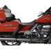 Drag Specialties Seats Predator III Seat - Extended Reach - Double Diamnd - Silver Stitching - FLH/FLT '08-'24 - 0801-1924 Extended Reach Predator III Seat