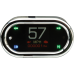 Dakota Digital Handle Bar Mount Speedometer - With Signals - Oval - Chrome - 2210-0681  MLX-5400