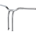 La Choppers Handlebar - One-Piece Kage Fighter - Pullback - 14" x 1-1/4" - Chrome - 0601-6709  LA-7369-14