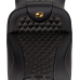 Saddlemen RoadSofa Seat - Honeycomb - Gold Stitch - Extended Reach - without Backrest - FLH/FLT '08-'24 - 0801-1650  808-07B-19007