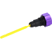 Figurati Designs Performance Magnetic Oil Dipstick - Curved - Purple - '07-'16 Touring/Trike - 0710-0306  FDP01-TCSM-P