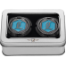 Figurati Designs Axle Nut Cover - Front - Stainless Steel - Legends Suspension Logo - Black - 0214-2895  FD02-FAC-BLK