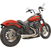 Bassani Xhaust 2-into-1 Road Rage III Exhaust System - 49-State - Stainless - 1800-2676  1S72SSE