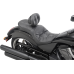 Drag Specialties Seats Low Profile Seat - Driver's Backrest - Pillow - Vegas - 0810-1607 Ez Glide II™ Backrest Compatible Low-Profile Leather Touring Seat