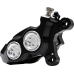 Performance Machine (Pm) Caliper - 137 X 4B - Right - Black Anodized with Clear Bore Caps - 1701-0799  0053-2958-MC