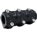 Kodlin Usa Risers - Big Block - Includes Clamp - Black - 0602-1482  K55120