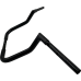Fat Baggers Inc. 1-1/4" EZ Install Flat Top Handlebar - 11" - Black - 0601-6334  745011-B
