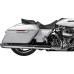 Drag Specialties Seats Rear Solo Seat - Wide - Double Diamond - Black Stitch - FL '97-'23 - 0801-1953 Rear Solo Seat