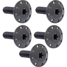 Arlen Ness Bolt Kit - Holeshot/Front/Floating/Brake Rotor - Spoke Mount - Black - 5 Pack - 2401-1699  300-907