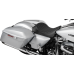 Drag Specialties Seats Solo Front Seat - Double Diamond - Black Stitch - w/ Backrest Option - FL '08-'23 - 0801-1955 Solo Front Seat with Backrest Option