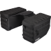 Thrashin Supply Co. Escape Saddlebags - Black - 3501-1961  TSB-0007