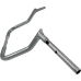 Fat Baggers Inc. 1-1/4" EZ Install Pointed Top Handlebar - 11" - Chrome - 0601-6349 945011