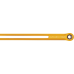 Arlen Ness SpeedLiner Shift Rod - Gold - 1601-0584  421-005