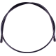 Magnum Shielding Universal XR Brake Line - 38" - Black w/ Black Fittings - 1741-6745  SBB0500-38