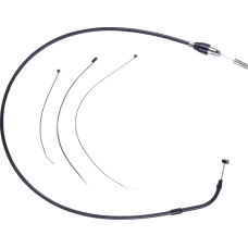 Drag Specialties Quick Connect Clutch Cable - Upper - Black/Black - 0652-3195 Quick Connect Clutch Cable