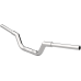 La Choppers Handlebar - Valley - 1" - Stainless Steel - 0601-6259  LA-7332-01S