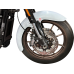 Paul Yaffe Bagger Nation Thicky Front Fender - 19" Wheel - With Black Adaptor - M8 Low Rider S/ST - 1401-0977  THICKY-19-LR-18L-SL