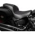 Drag Specialties Seats Predator 2-Up Seat - Vinyl - Double Diamond - Silver Stitching - FLSB/FXLRS '18-'24 - 0802-1636 Performance Predator 2-Up Seat