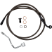 Barnett Brake Line - Upper - Carbon Coat w/ Black Fittings - +6" - 1741-6558  254-30-51134-6