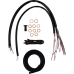 La Choppers Handlebar Cable/Brake Line Kit - Complete - 15" - 17" Handlebars - Midnight - 0662-1182  LA-8059KT2-16M