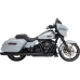 Klock Werks Flare Windshield - 8" - Black - FLHX - 2310-0857  KWW-01-0707-B