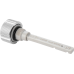 Figurati Designs Transmission Oil Dipstick - Magnetic - Silver - Twin Cam - 1105-0272  FD01-MAGTD-KN-SS