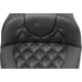 Saddlemen Roadsofa Extended Reach Seat - without Backrest - Carbon Fiber - Lattice Stitch - FLTR/FLHX '23-'24 - 0801-1793  823-07-20700
