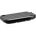 Joker Machine Master Cylinder Cover - Hydraulic Clutch - Finned - Black/Silver - 0610-2330  08-012B
