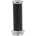 Biltwell Grips - Alumicore - TBW - Chrome - 0630-3187  6608-105-01
