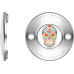 Figurati Designs Timing Cover - 2 Hole - Sugar Skull - Mirror Polished - Stainless Steel - 0940-2162  FD30-TC-2H-SS