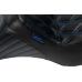 Le Pera Tailwhip Seat - Blue Double Diamond Stitch - FLH/FLT -'23-'24 - 0801-1847  LV-587DD-BE01