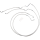 Magnum Shielding Lower Brake Line - SC - 1741-6638  AS37034