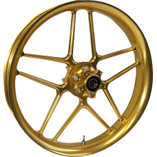 Rc Components Wheel - Laguna - Front - Dual Disc/with ABS - Gold - 19x3 - 0201-2444  930-140G-FA